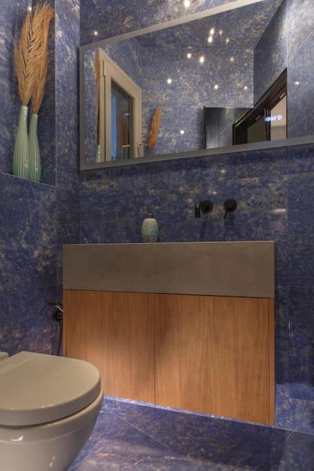 אתונה Luxury Acropolis View Apartment-Living Stone Black Pearl מראה חיצוני תמונה